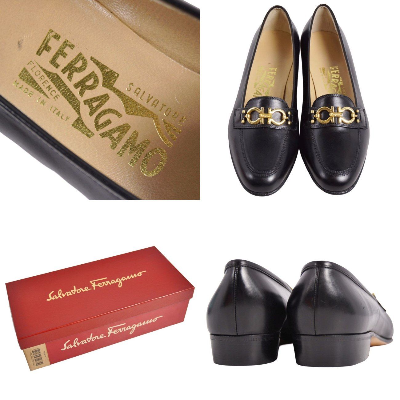 新品未使用　Salvatore Ferragamo（サルヴアトーレフェラガモ） 未使用 サルヴァトーレ フェラガモ Salvatore Ferragamo ロー - メルカリ
