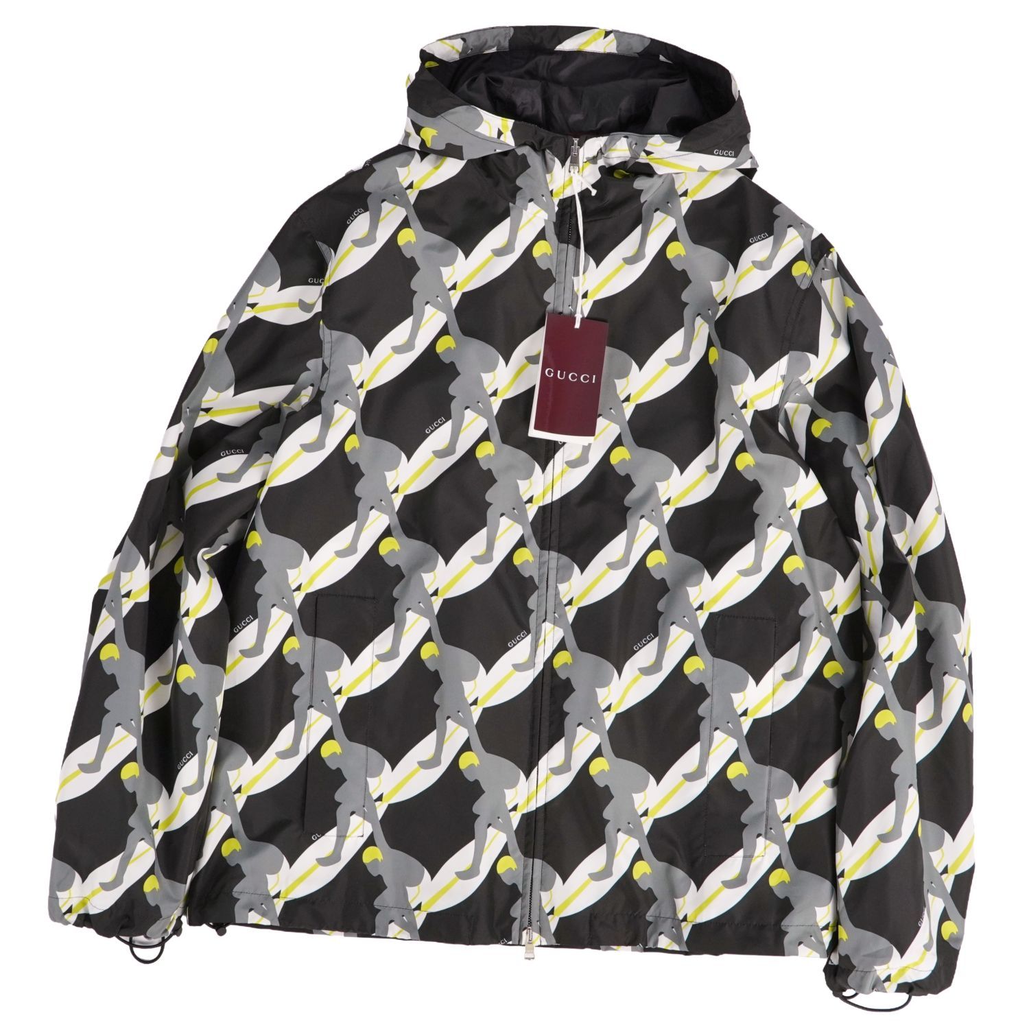 未使用 グッチ GUCCI 2025SS ジャケット ブルゾン パーカー フーデ