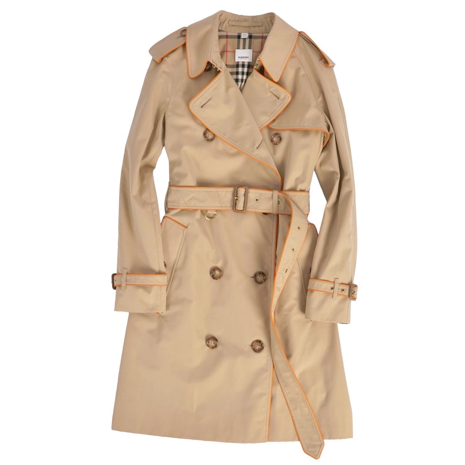 極美品 バーバリー BURBERRY コート トレンチコート 裏チェック 英国製