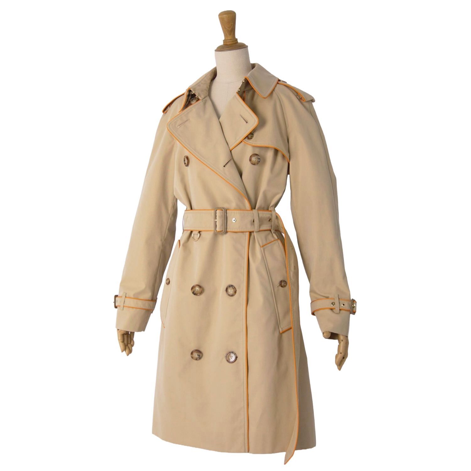 極美品 バーバリー BURBERRY コート トレンチコート 裏チェック 英国製