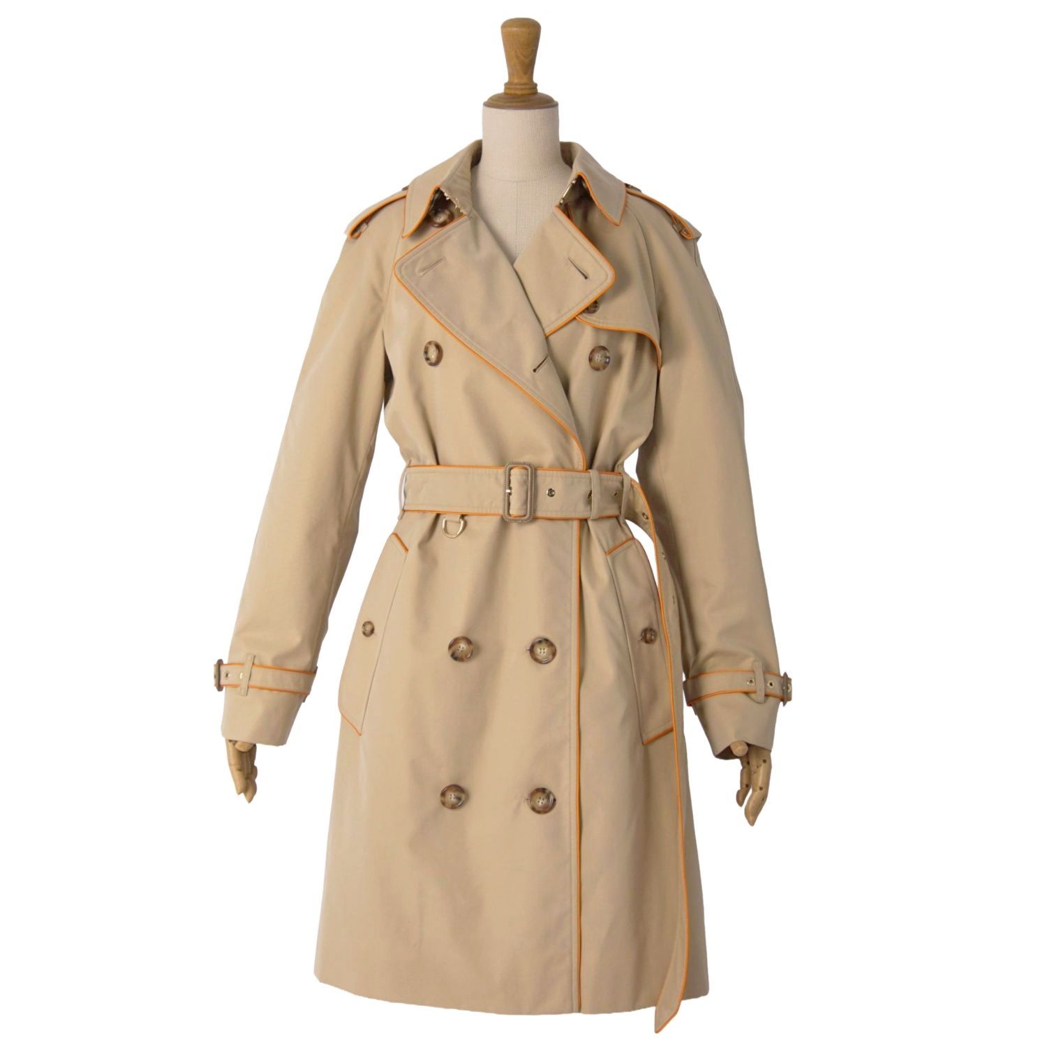 極美品 バーバリー BURBERRY コート トレンチコート 裏チェック 英国製