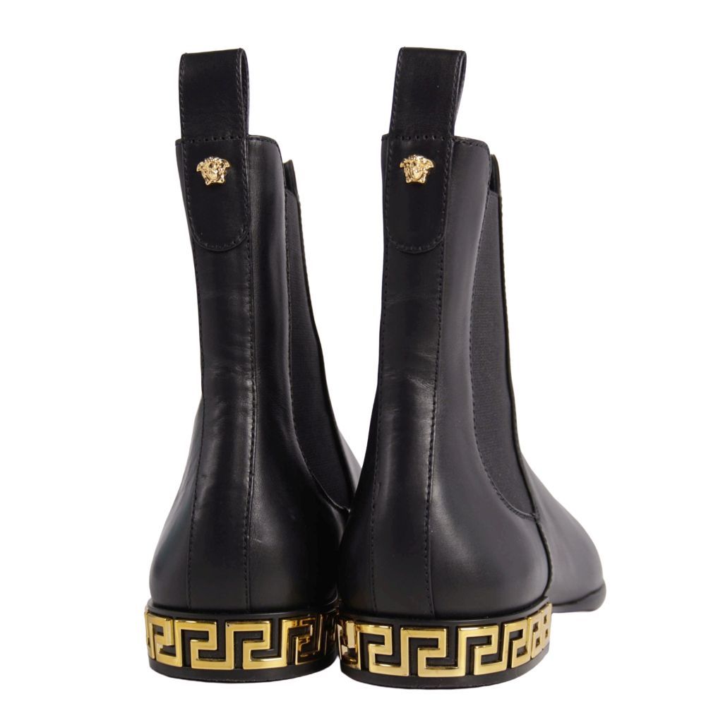 美品 ヴェルサーチ VERSACE ブーツ ショートブーツ サイドゴア 