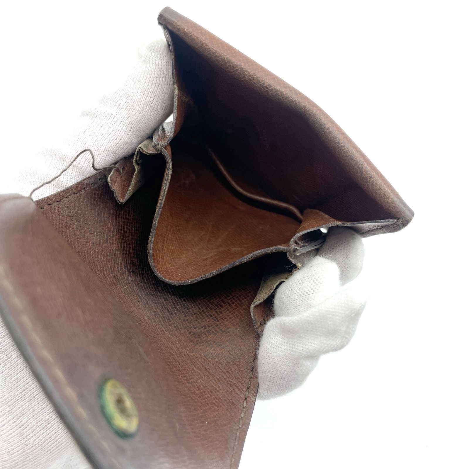 LOUIS VUITTON ルイヴィトン M61970 モノグラム ポルトモネ グゼ