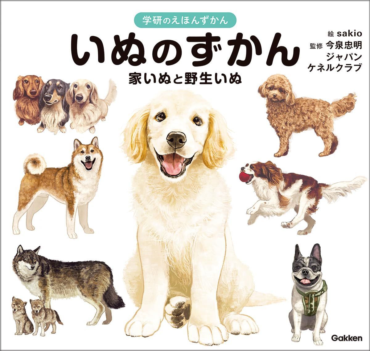 いぬのずかん (学研のえほんずかん)