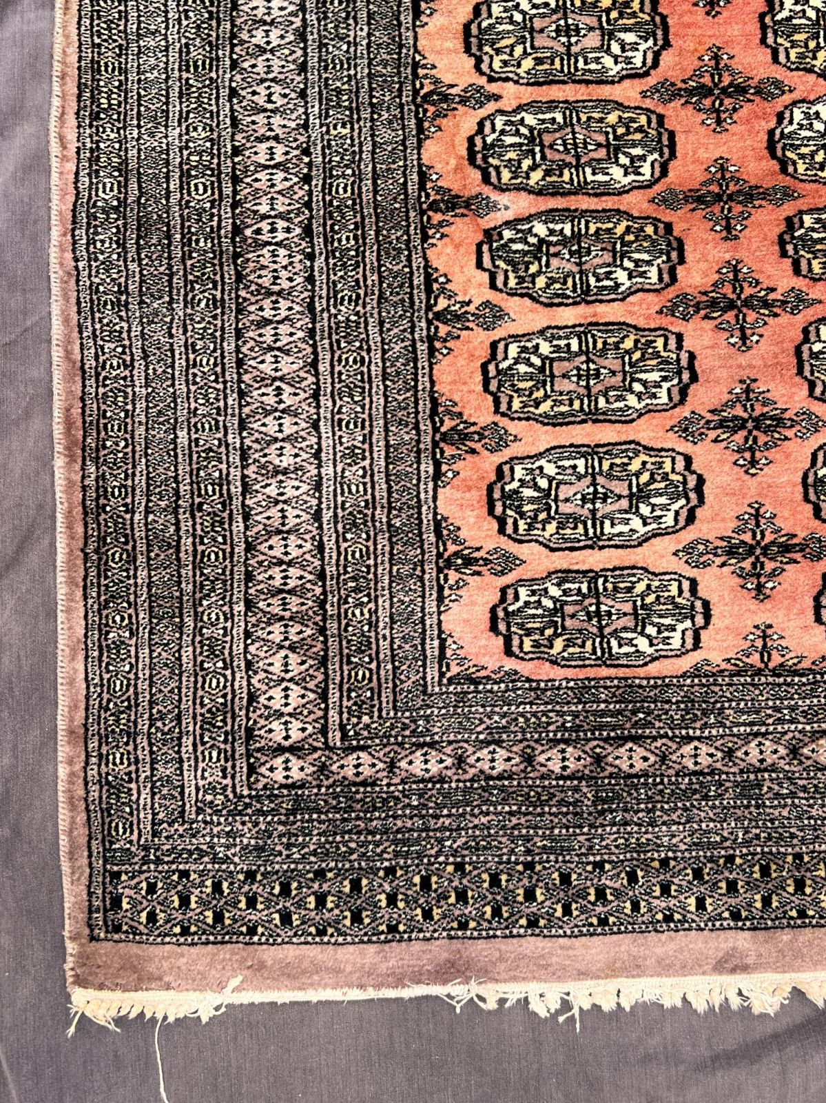 ビンテージ ラグ ウールラグ 玄関 カーペット キリム 183x129cm 絨毯