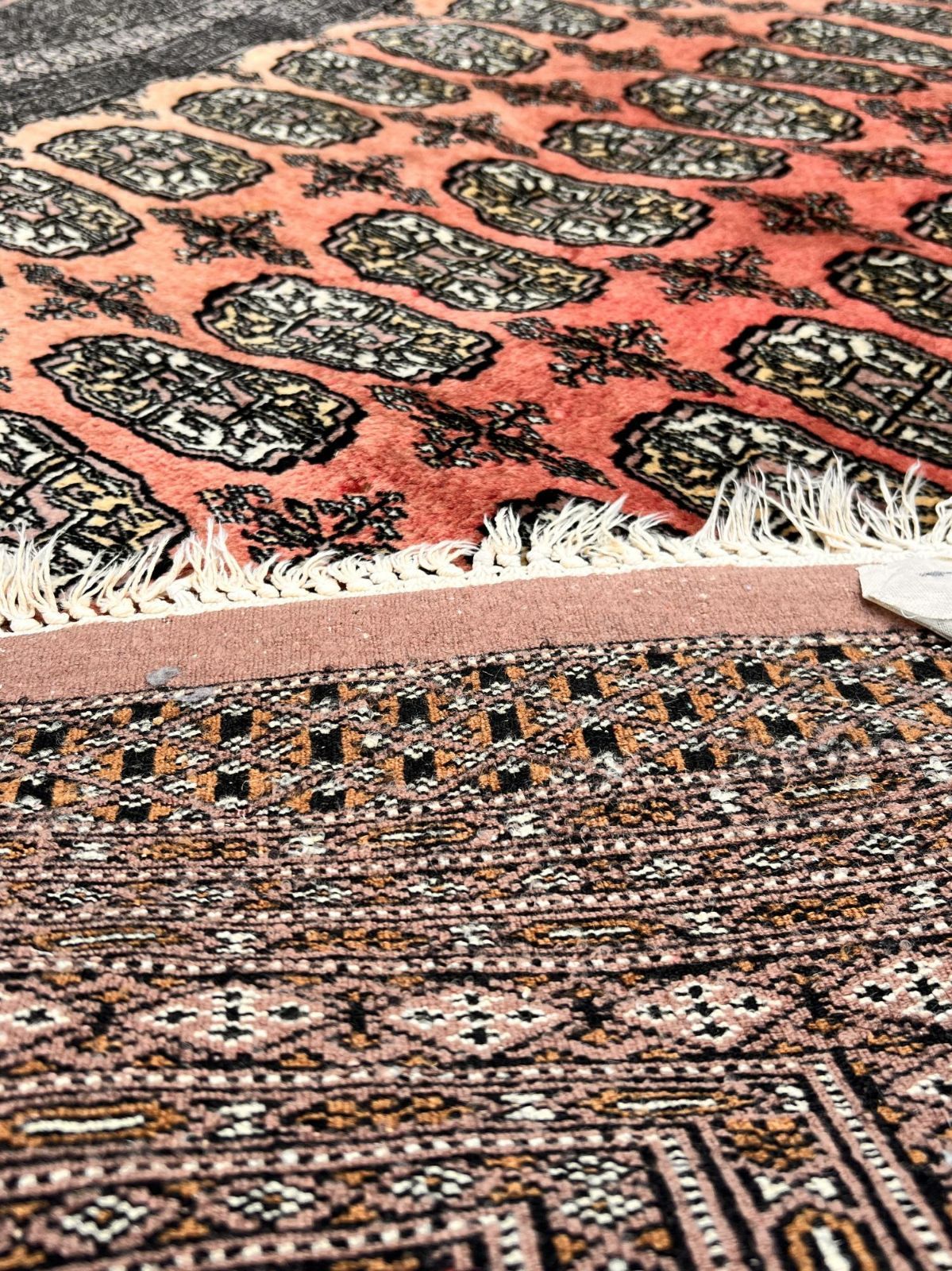ビンテージ ラグ ウールラグ 玄関 カーペット キリム 183x129cm 絨毯