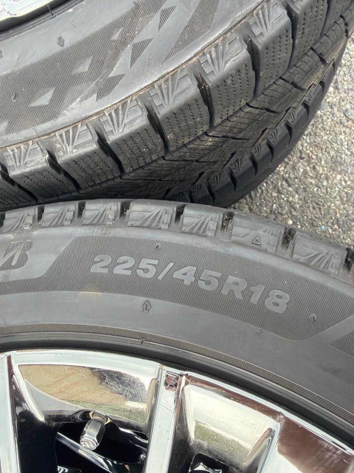 トヨタ 220系クラウン Gエグゼクティブ 純正 18インチ スパッタリング