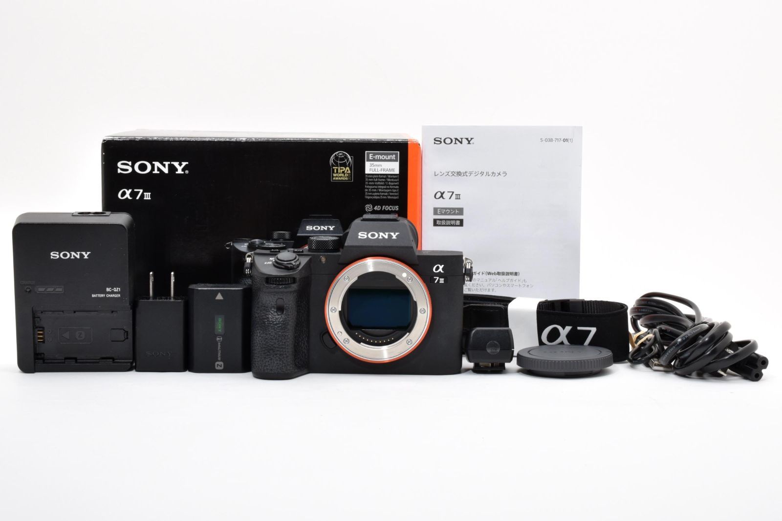完動美品] SONY ソニー α7Ⅲ ILCE-7M3 ボディ ミラーレス一眼 カメラ E