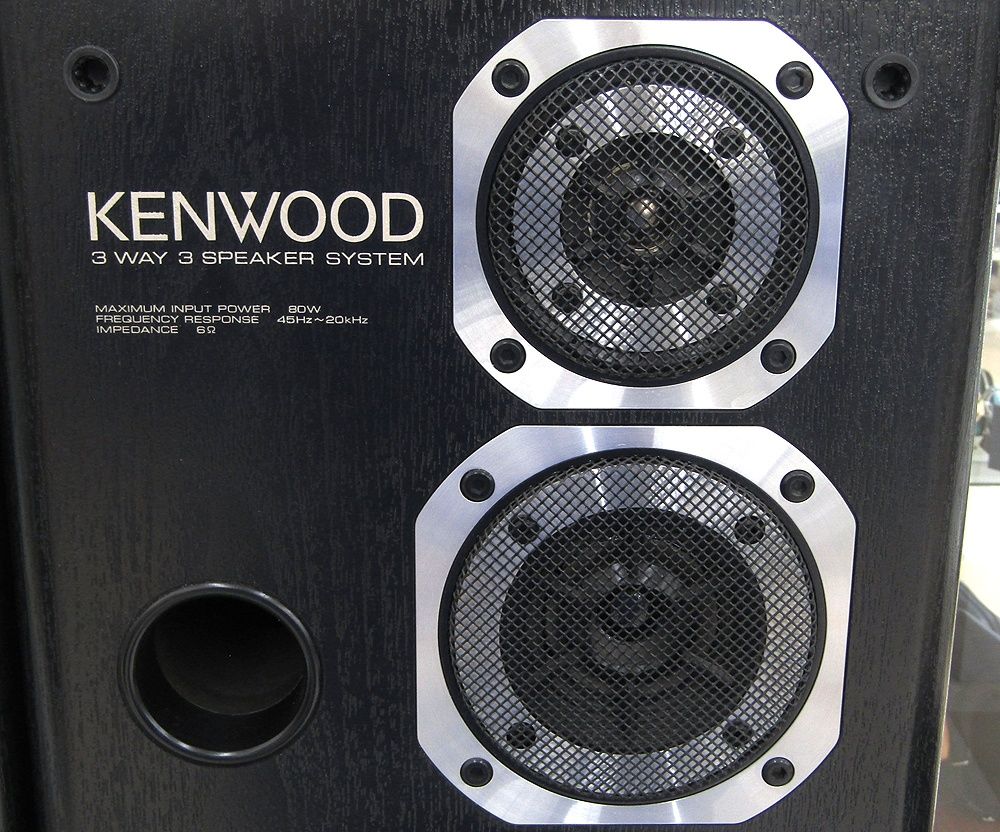 KENWOOD ケンウッド スピーカー ペア ROXY DG1 3Way3スピーカー