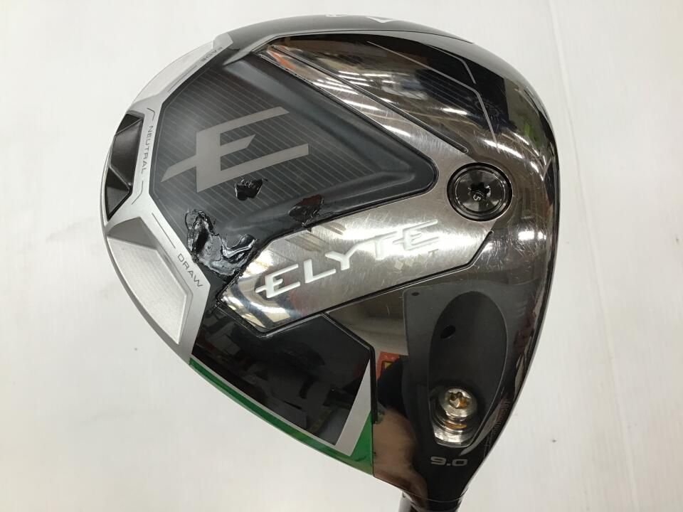 キャロウェイ　【訳あり】ELYTE ◆◆◆ T　9度　TENSEI GREEN 60 for Callaway　Sフレックス　ドライバー　中古【最短即日発送】