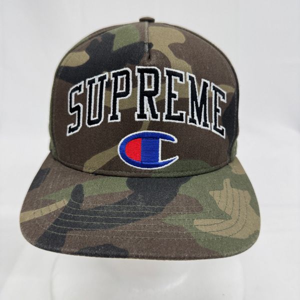シュプリーム × チャンピオン 14AW 5Panel Cap キャップ 美品 Supreme×Champion/シュプリーム×チャンピオン【14AW】 5-Panel Cap/5
