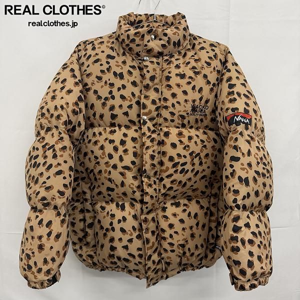 WACKO MARIA × NANGA/ワコマリア×ナンガ【23AW】LEOPARD DOWN JACKET