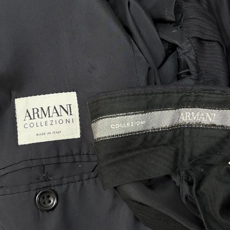 Armaniアルマーニ セットアップ テーラードジャケット＋スラックス アルマーニコレッツォーニ セットアップ テーラード ジャケット