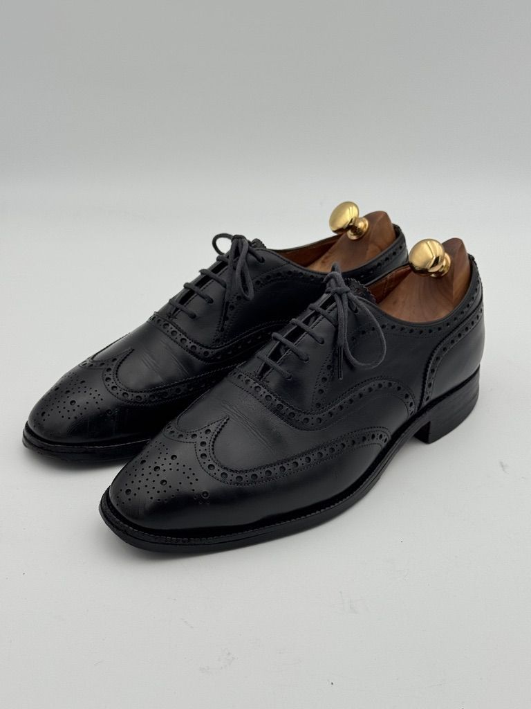 希少 2~3都市 チャーチ Church's フルブローグ ウィングチップ UK7F 目安25.5cm 73ラスト