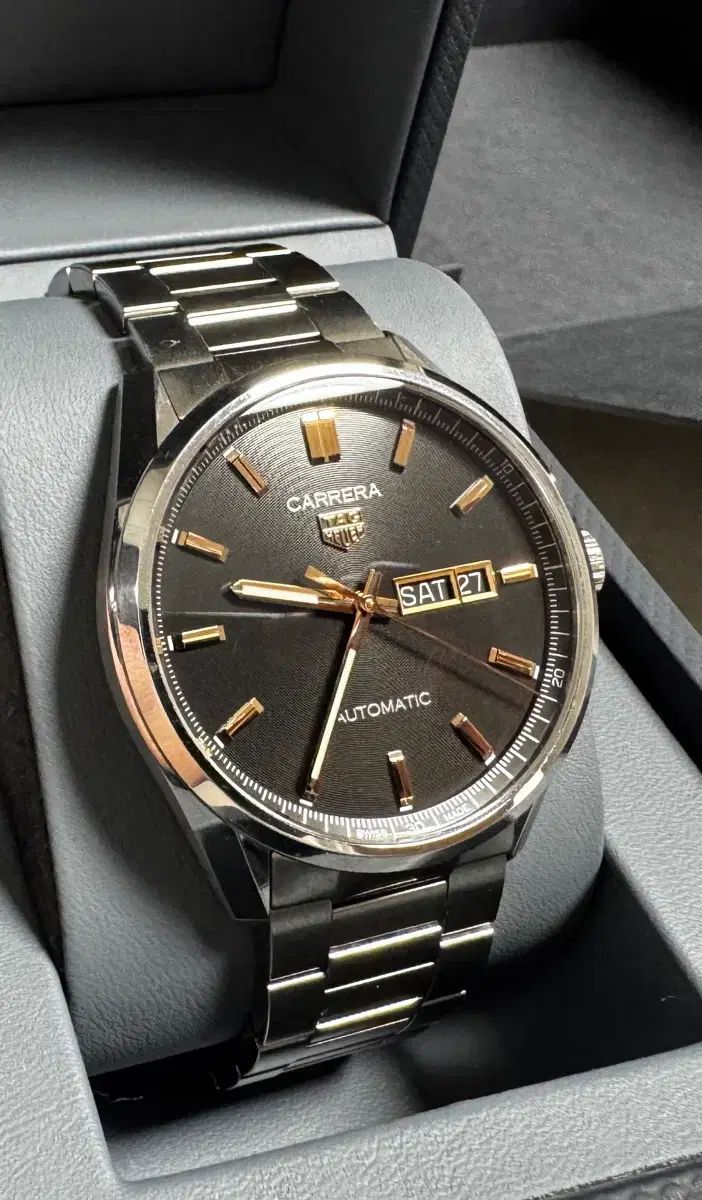 タグ・ホイヤー カレラ デイデイト ローズゴールド 41mm (新モデル)