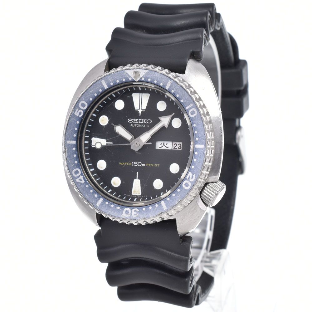 セイコー SEIKO 6306-7001 サード ダイバー 150m デイデイト ブラック
