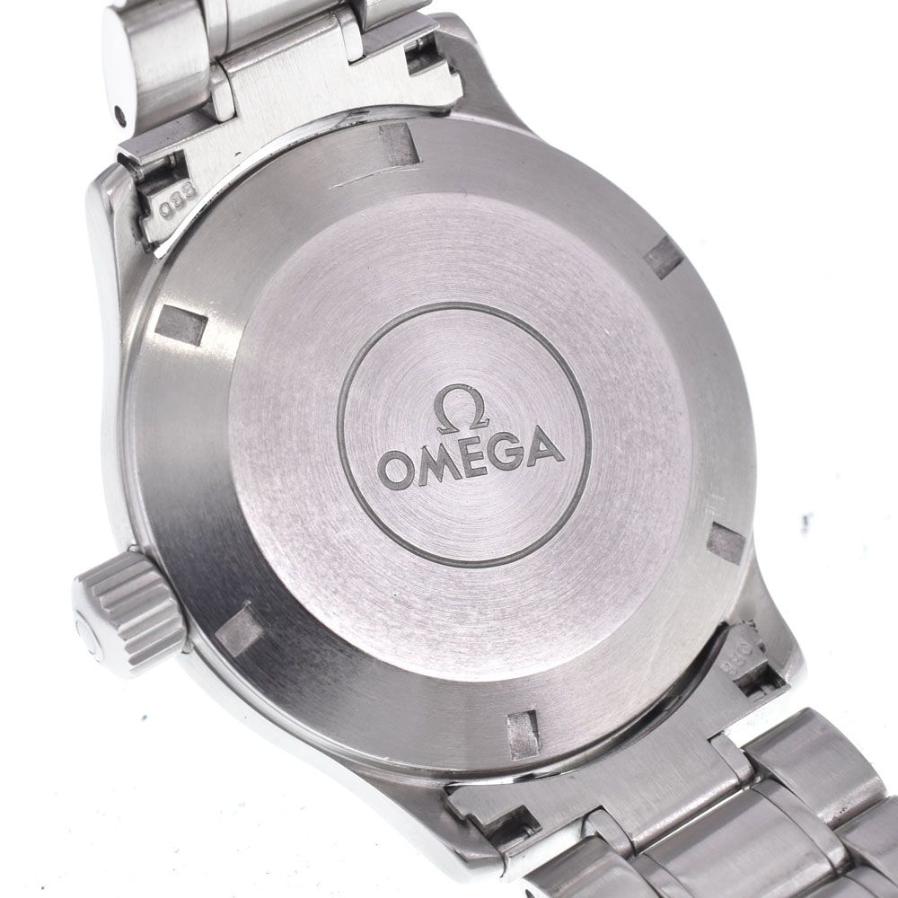 オメガ OMEGA 5203.81 クラシック デイト ブルー 自動巻き メンズ 良品