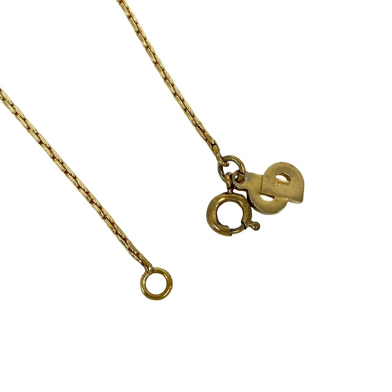 極 美品 Christian Dior ディオール CD ロゴ モチーフ トップ GP