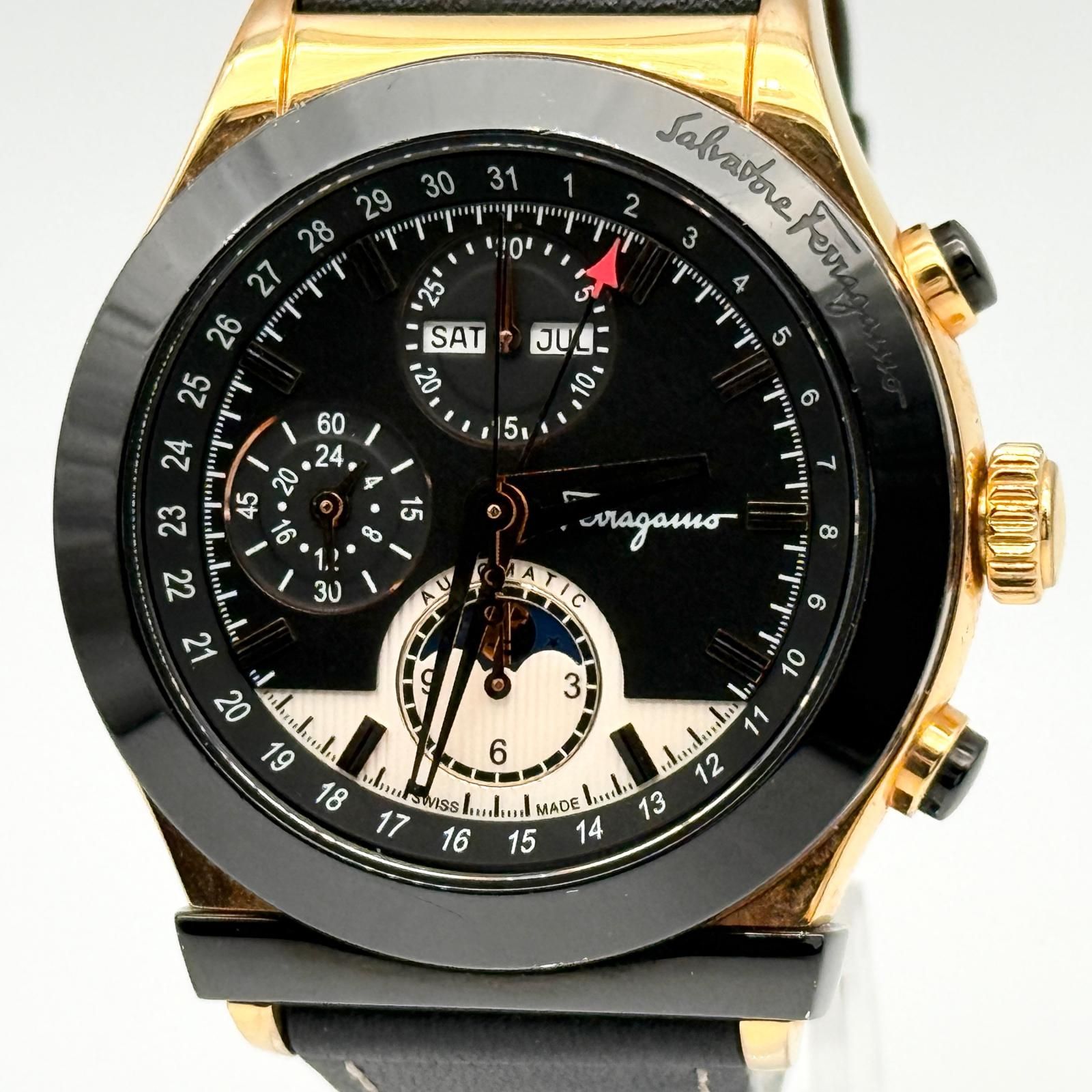 レディース Salvatore Ferragamo サルヴァトーレ フェラガモ腕時計 稼働品