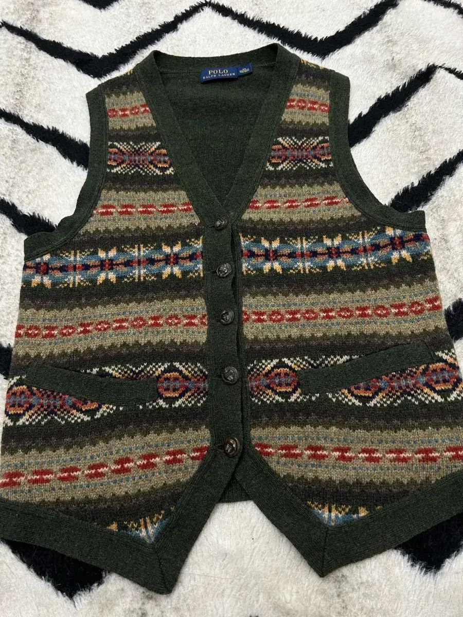 XS POLO RALPH LAUREN(ポロラルフローレン) フェアアイルニットベスト