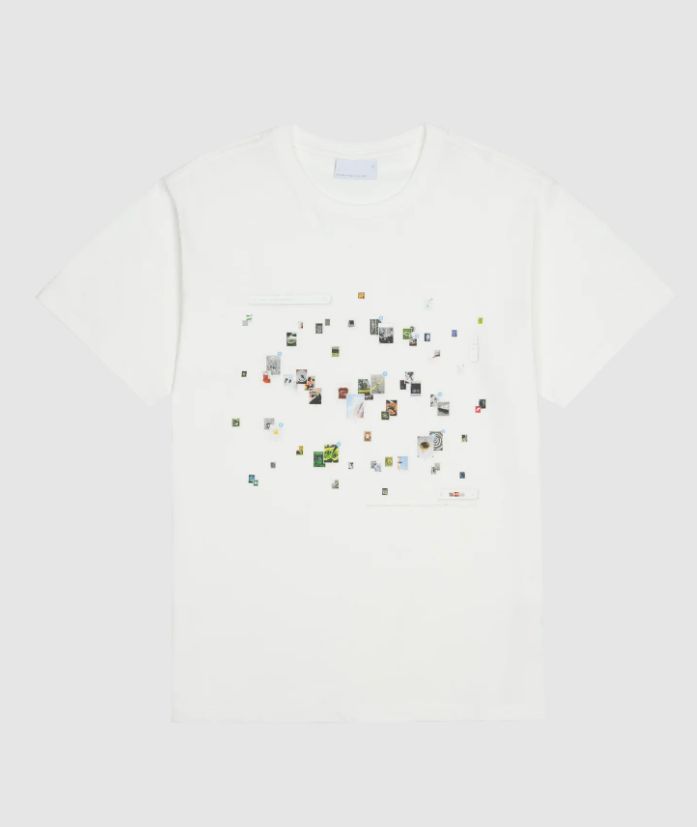 サンサンギアー 26SS スローバック 半袖 Tシャツ 白