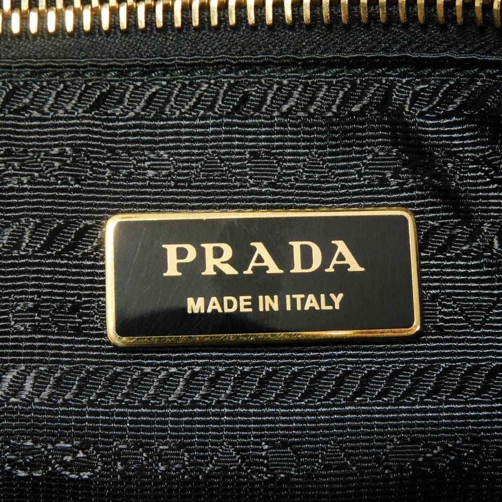 PRADA プラダ テスート ロボット アップリケ トート サフィアーノ