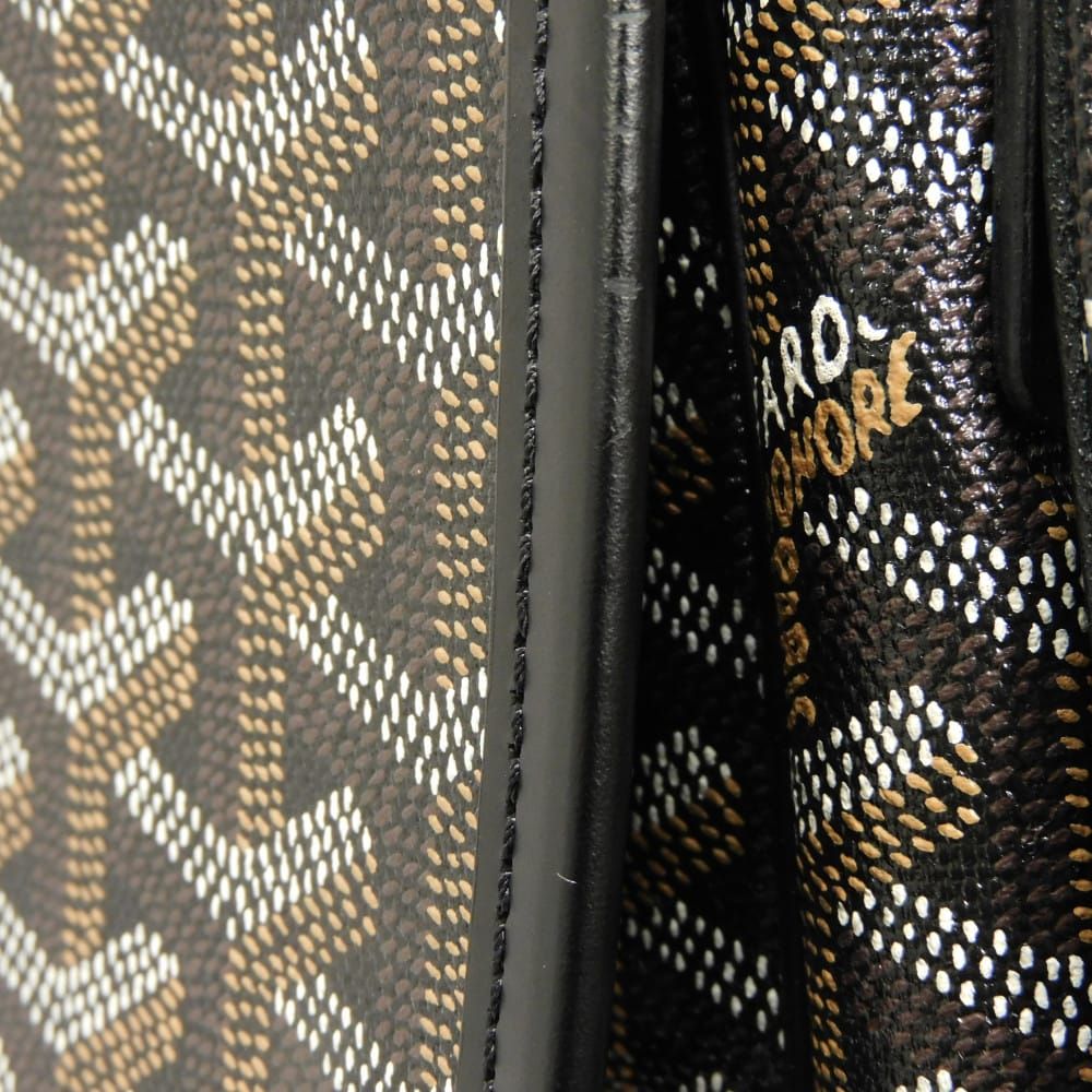 GOYARD ゴヤール グランブルー MM 廃盤 希少 トワルゴヤール カーフ
