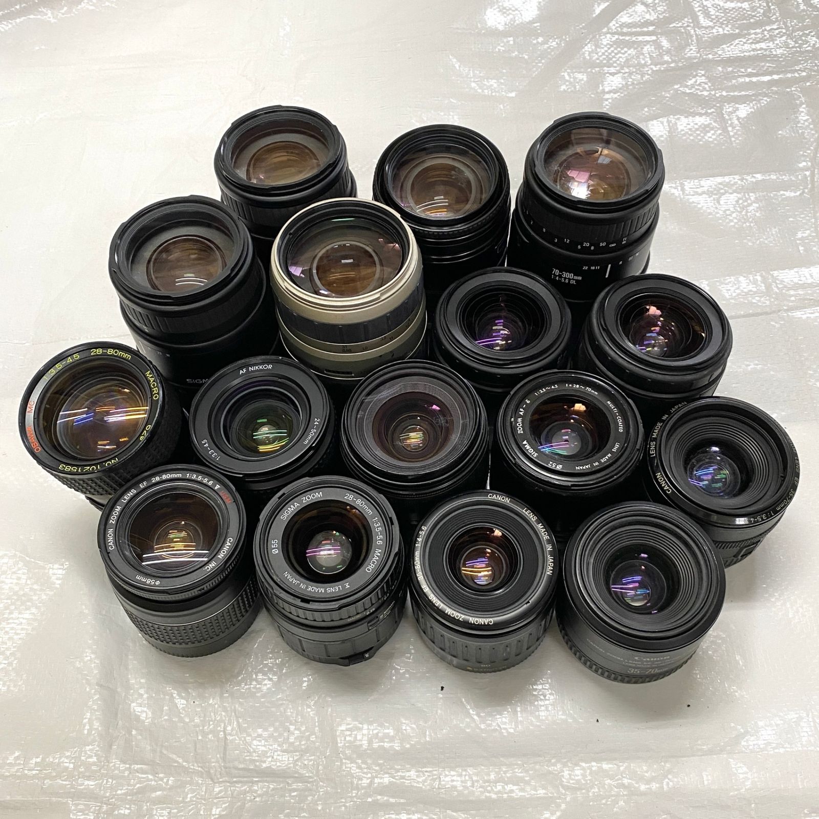 【まとめ】Nikon 他 AFレンズ16個 オートフォーカスレンズ #U536