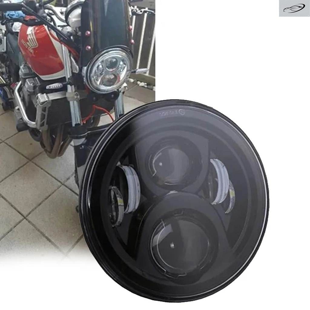 7インチ ラウンド ハロー LED ヘッドライト 6000K オートバイ ヘッドランプ ホンダ CB 400 500 1300 ホーネット 250 600 900 VTR 250用