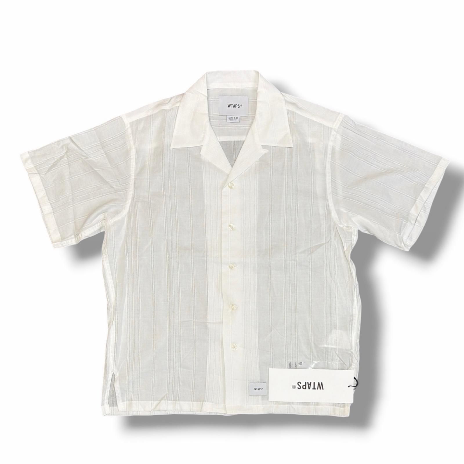 WTAPS 25SS FRIO 02 / SS / COTTON. DOBBY. TEXTILE オープンカラー 