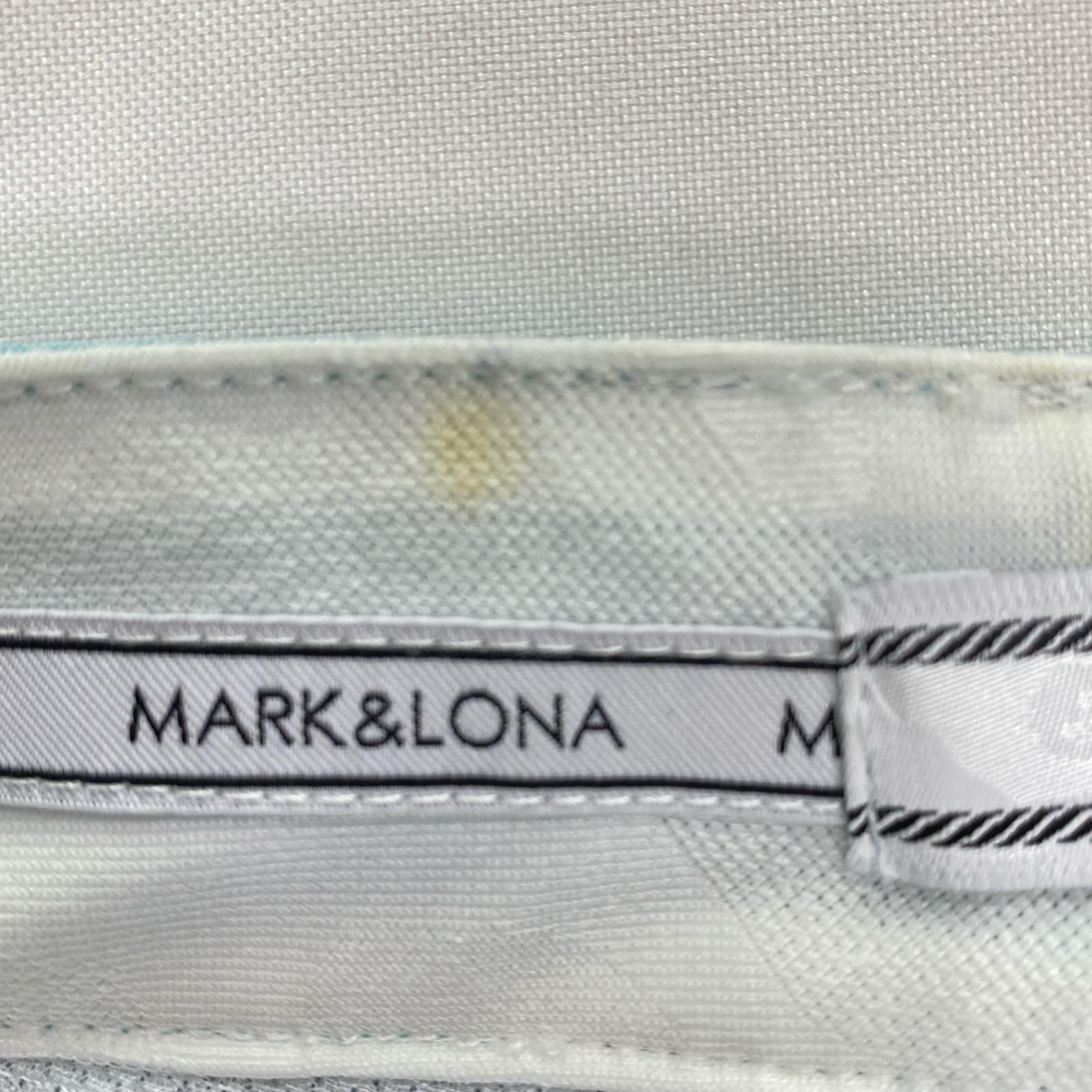 中古 メンズ マークアンドロナ MARK&LONA パンツ L ブルー スカル 