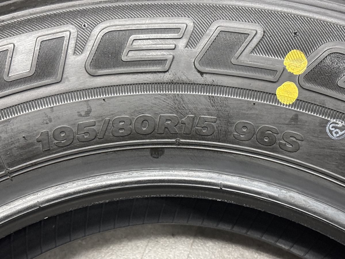 2025年製 新車外し品】ブリヂストン デューラー H/L 852 195/80R15 1本