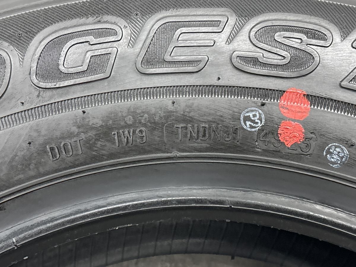 2025年製 新車外し品】ブリヂストン デューラー H/L 852 195/80R15 1本