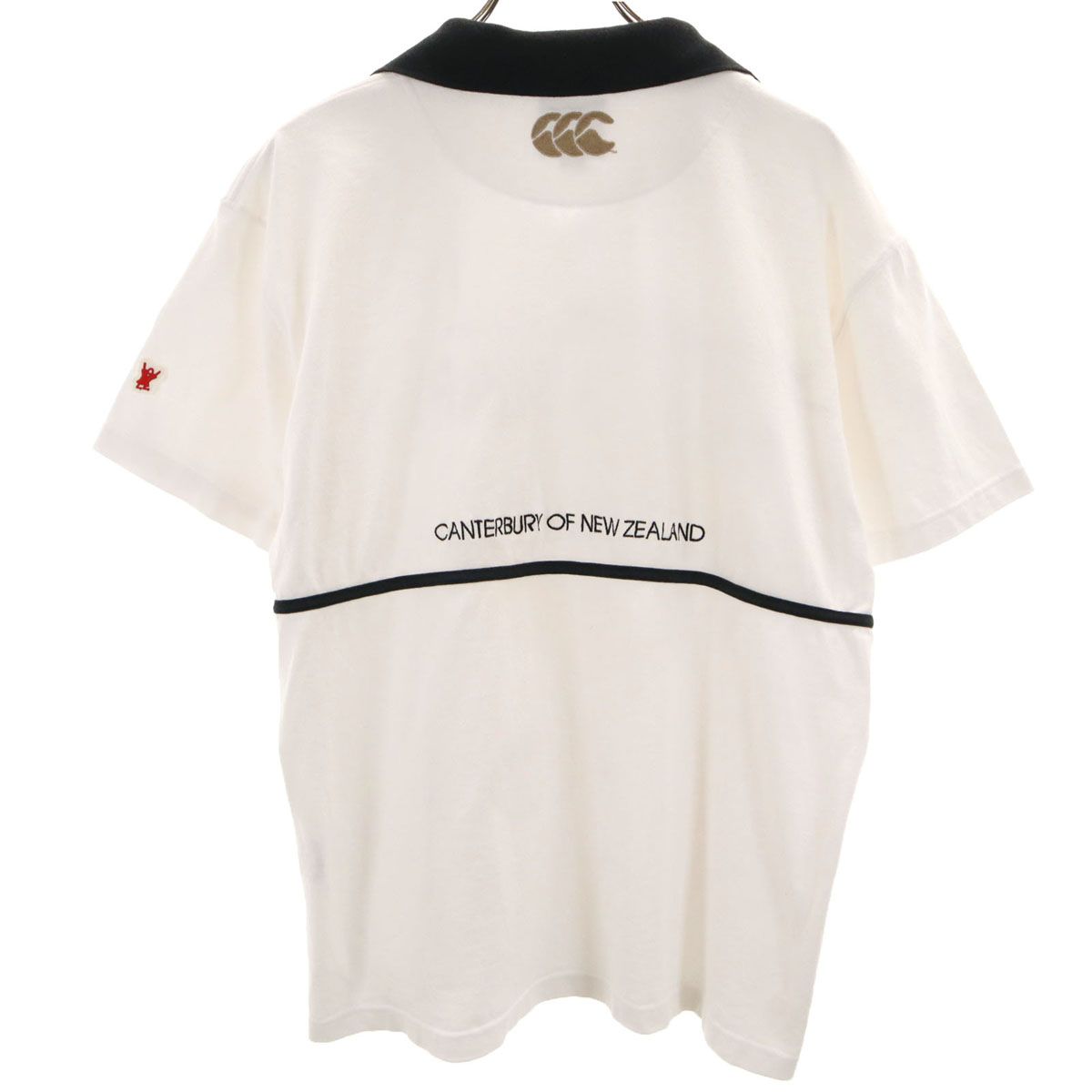 CANTERBURY OF NEW ZEALAND カンタベリー 半袖 ラガーシャツ XL
