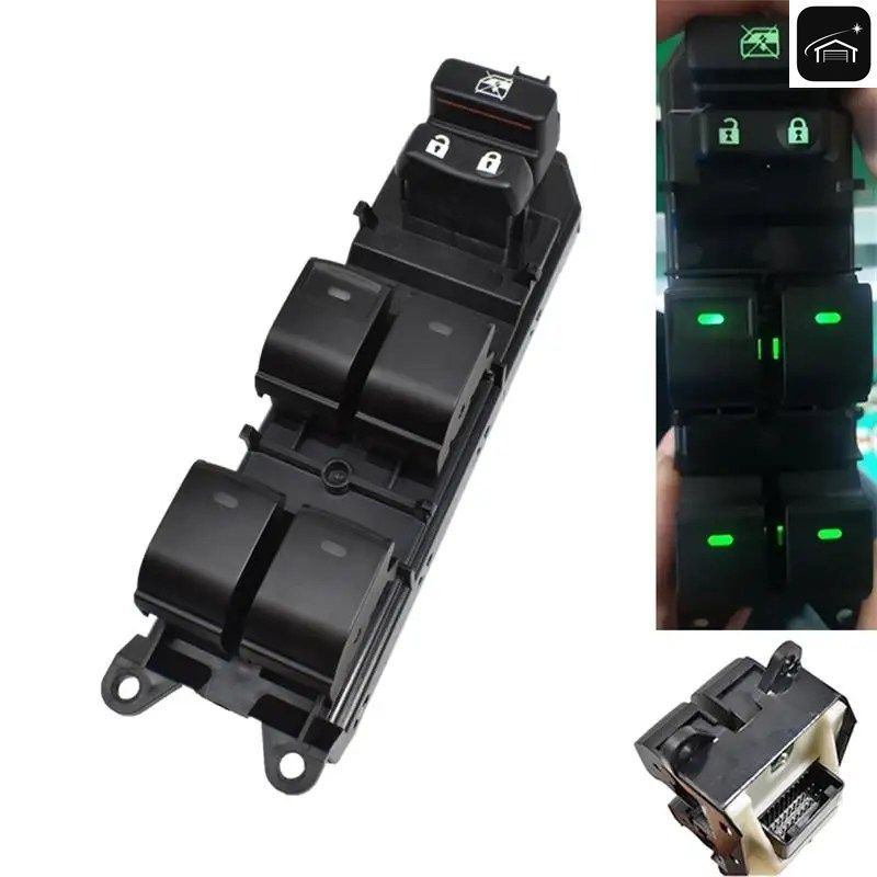 カーマスター パワーウィンドウスイッチ ウィンドウリフターボタン トヨタ 2009-2011 カムリ 2010-2014 プリウス ランドクルーザー レクサ