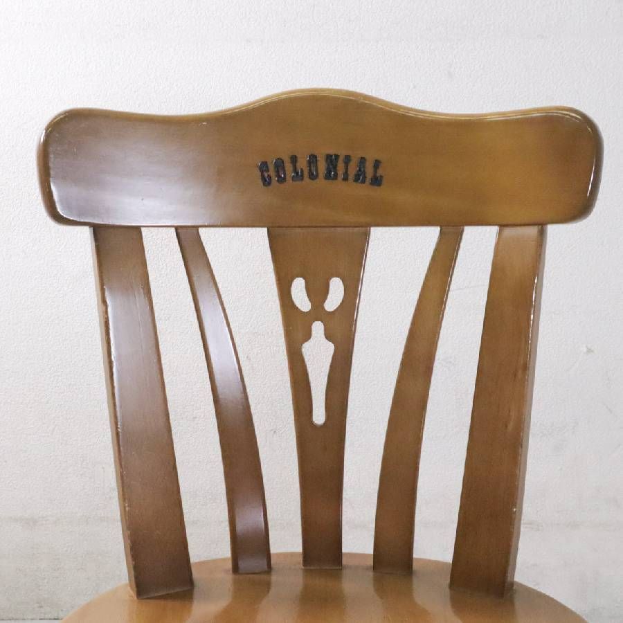 全2脚あります】 カリモク家具 karimoku コロニアル ダイニングチェア