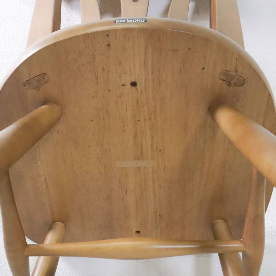 全2脚あります】 カリモク家具 karimoku コロニアル ダイニングチェア