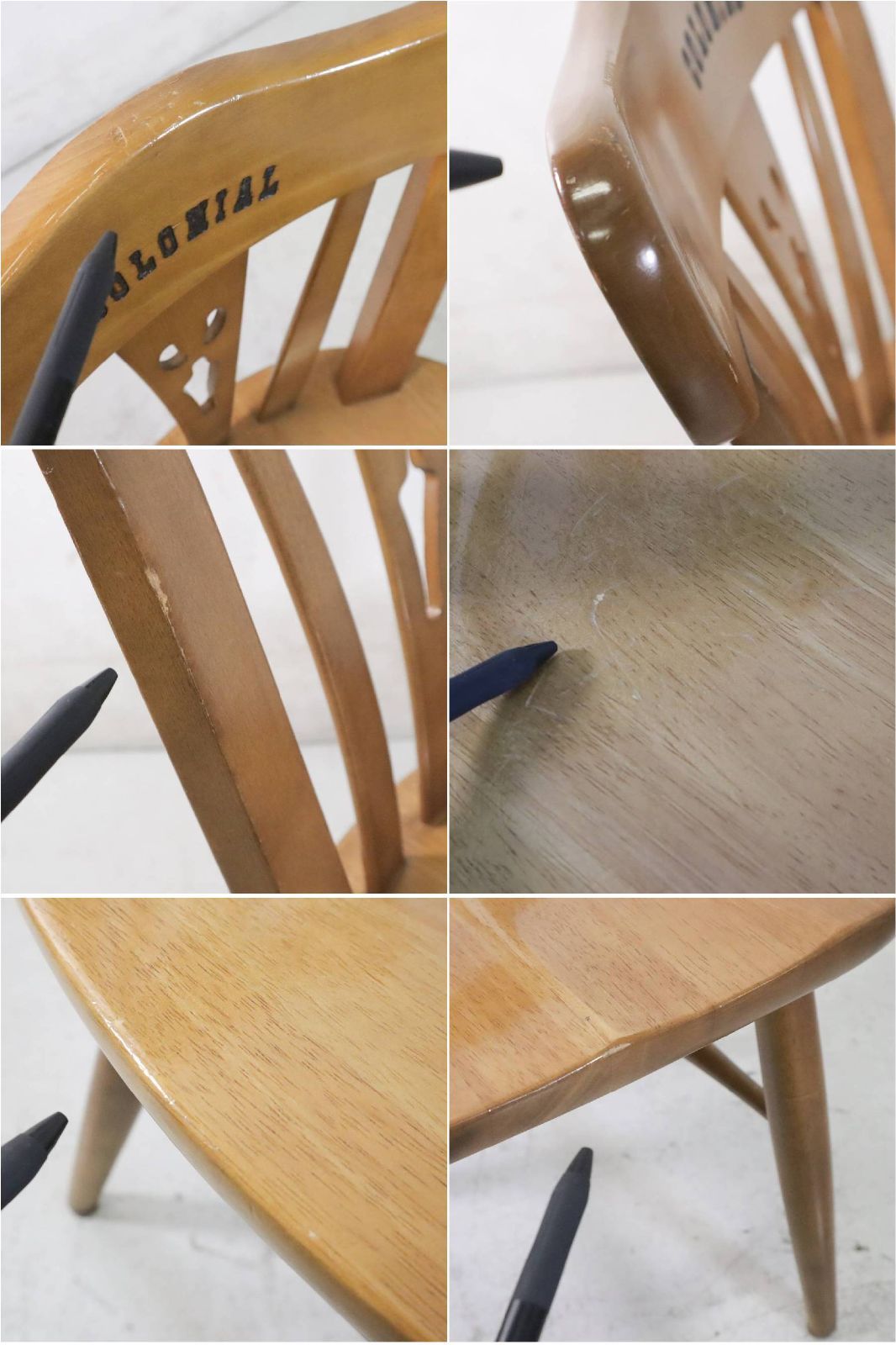 全2脚あります】 カリモク家具 karimoku コロニアル ダイニングチェア