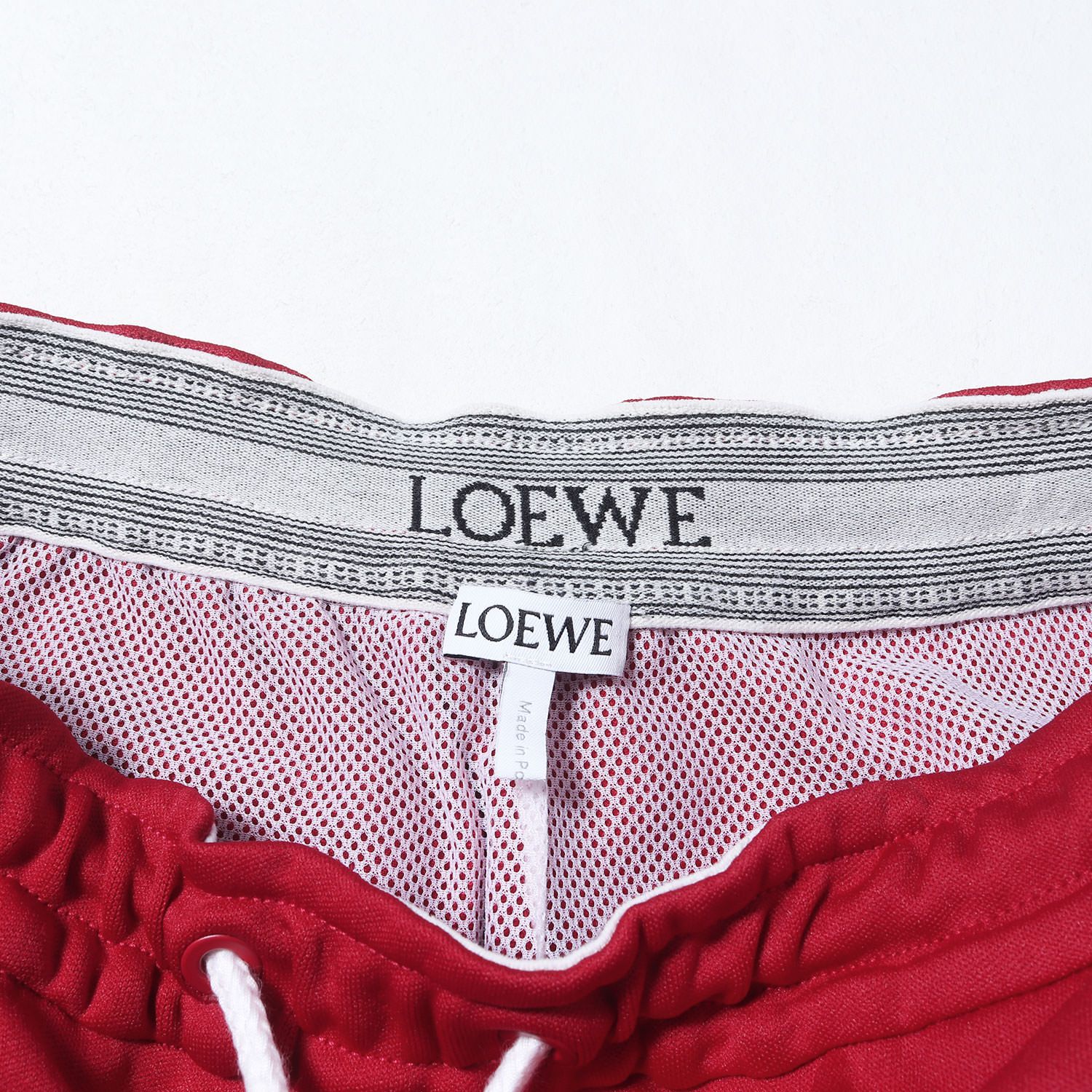 美品】LOEWE ロエベ パンツ ダークレッド サイズ:XS アナグラム刺繍