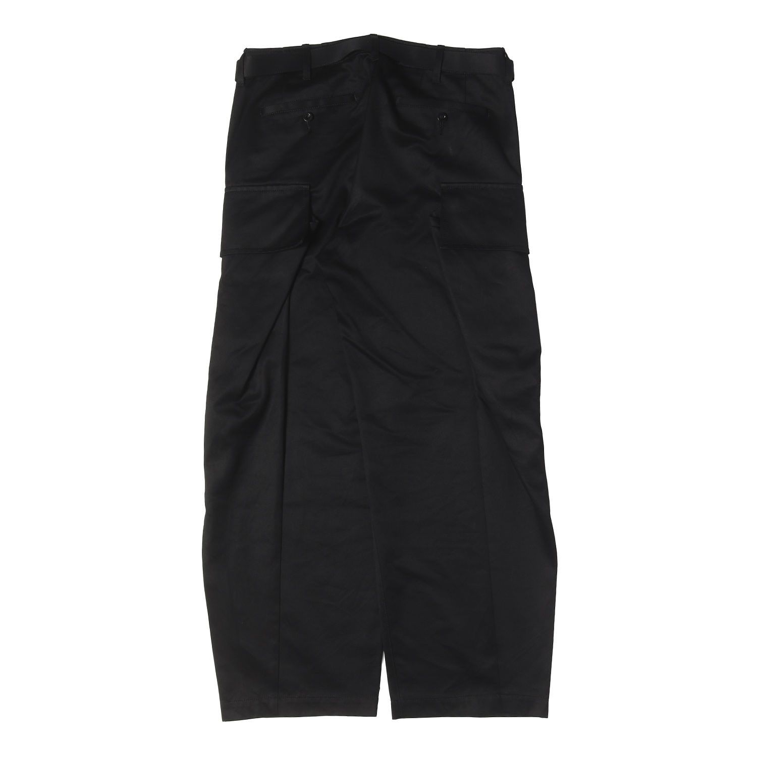 販*中様 sacai CottonChinoPants ブラック サカイ サイズ 美品】Sacai サカイ パンツ ブラック 黒 サイズ:3 25AW チノ カーゴ