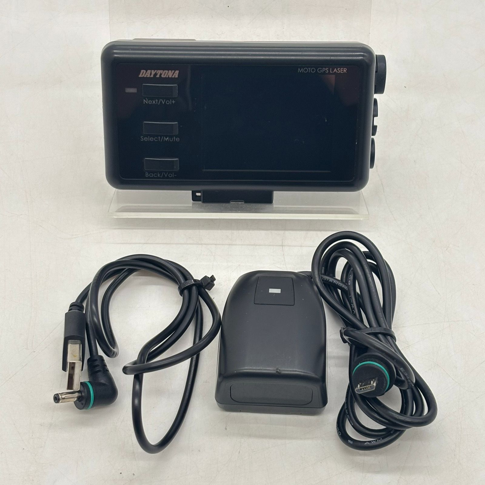DAYTONA MOTO GPS LASER 通電確認のみ GPS MOTO RADAR DAYTONA