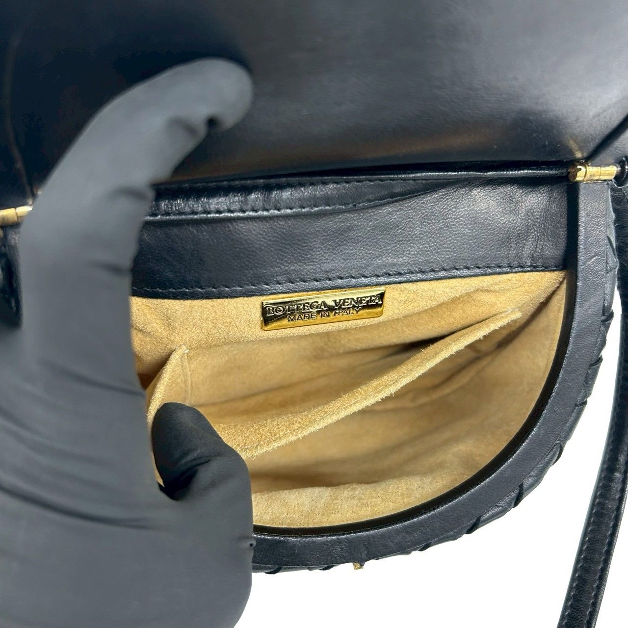 極 美品 袋付き BOTTEGA VENETA ボッテガヴェネタ ヴィンテージ