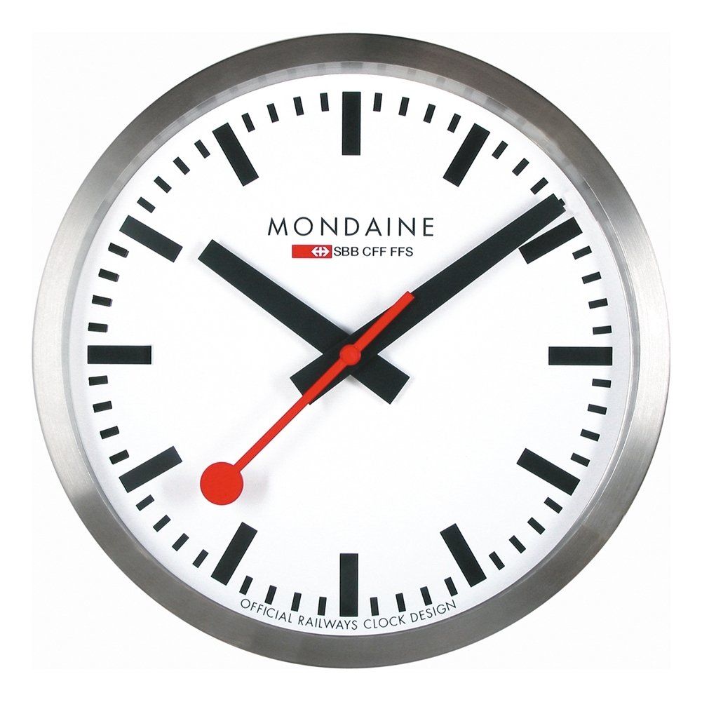 【新品】MONDAINE (モンディーン) 掛け時計 ウォール クロック A990.CLOCK.16SBB [並行輸入品] bd12bac8