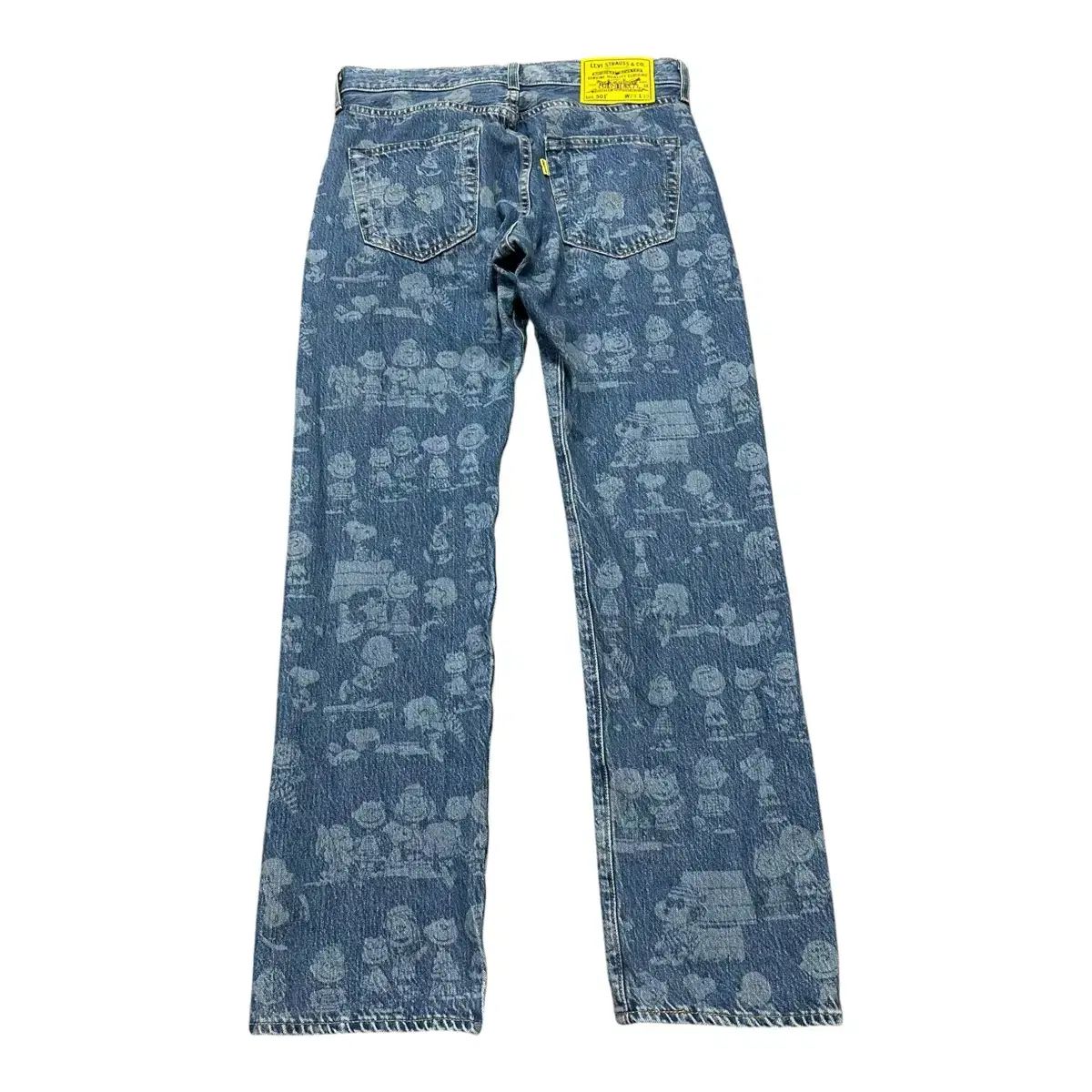 (即日発送) リーバイス x SNOOPY コラボ 501 BIGE SNOOPY デニム パンツ