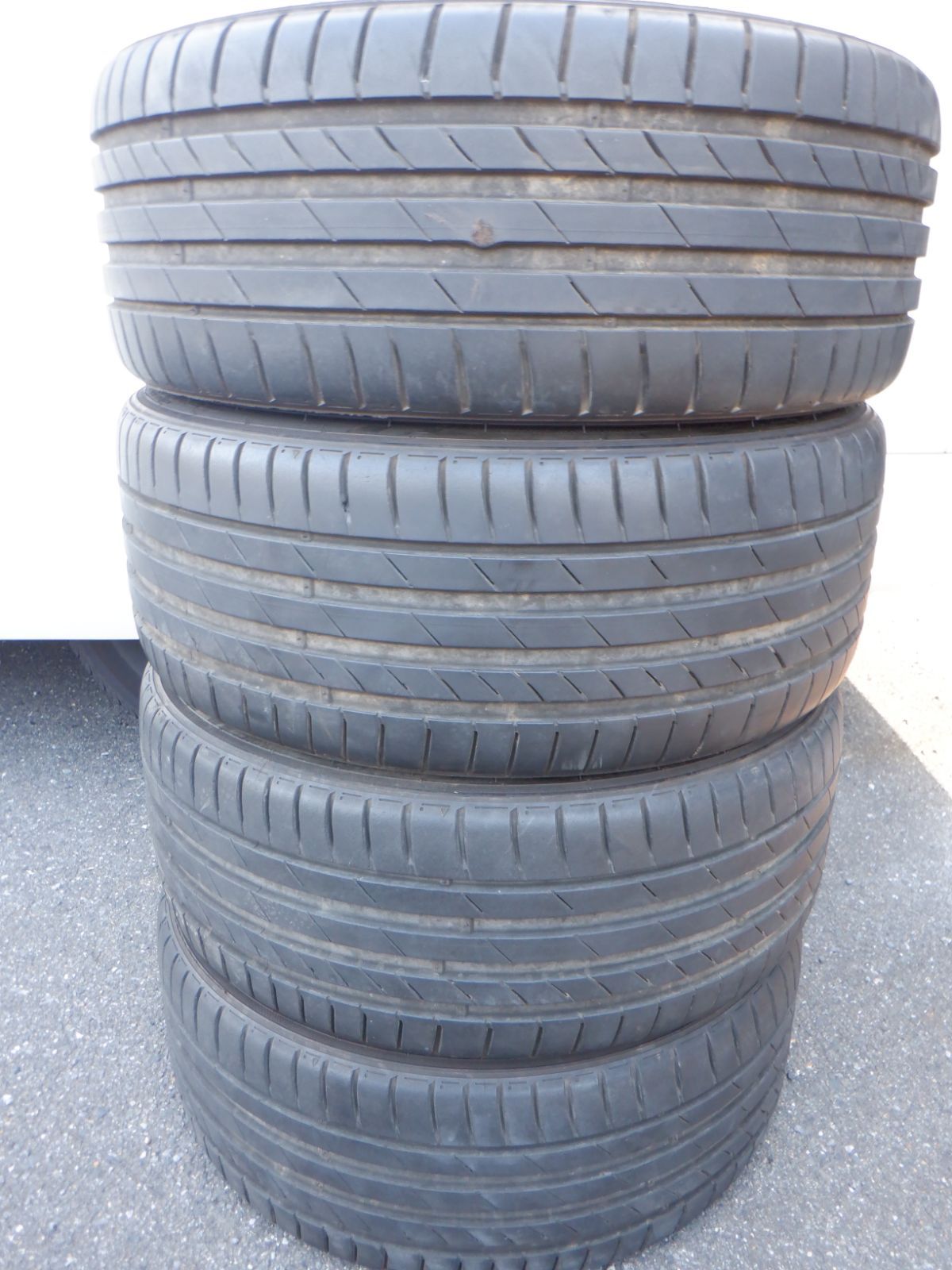 SWAY / ほろ馬車　激レア 廃盤 中古バリ山【訳アリ】 215/40R17 クムホ エクスタPS71 4本 VWポロ