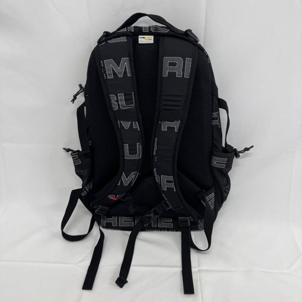美品　Supreme ブラック リュック・バックパック Supreme/シュプリーム【21AW】Backpack/バックパック/リュックサック