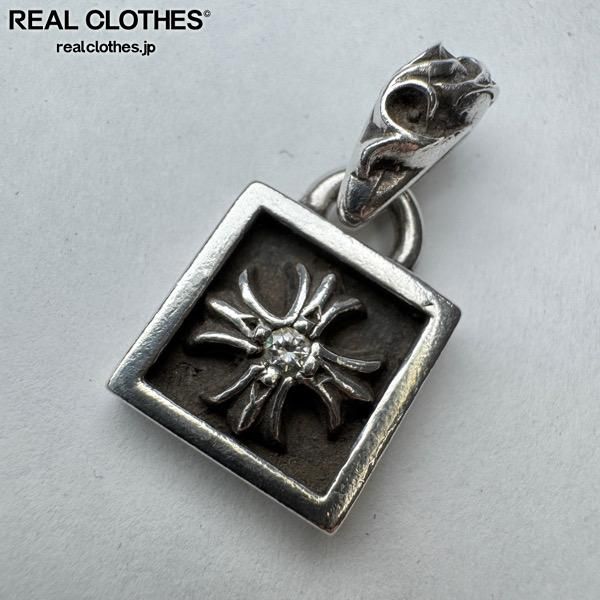 CHROME HEARTS/クロムハーツ FRAMED CH PLUS フレームドチャーム/CH