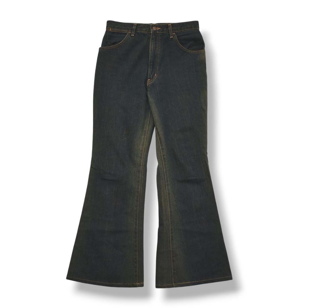 90s ヴィンテージ 日本製 ラングラー Wrangler フレア デニム パンツ 