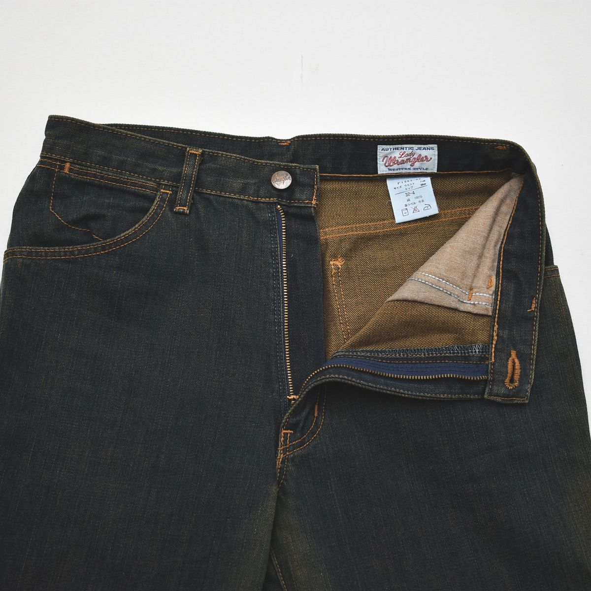 90s ヴィンテージ 日本製 ラングラー Wrangler フレア デニム パンツ 