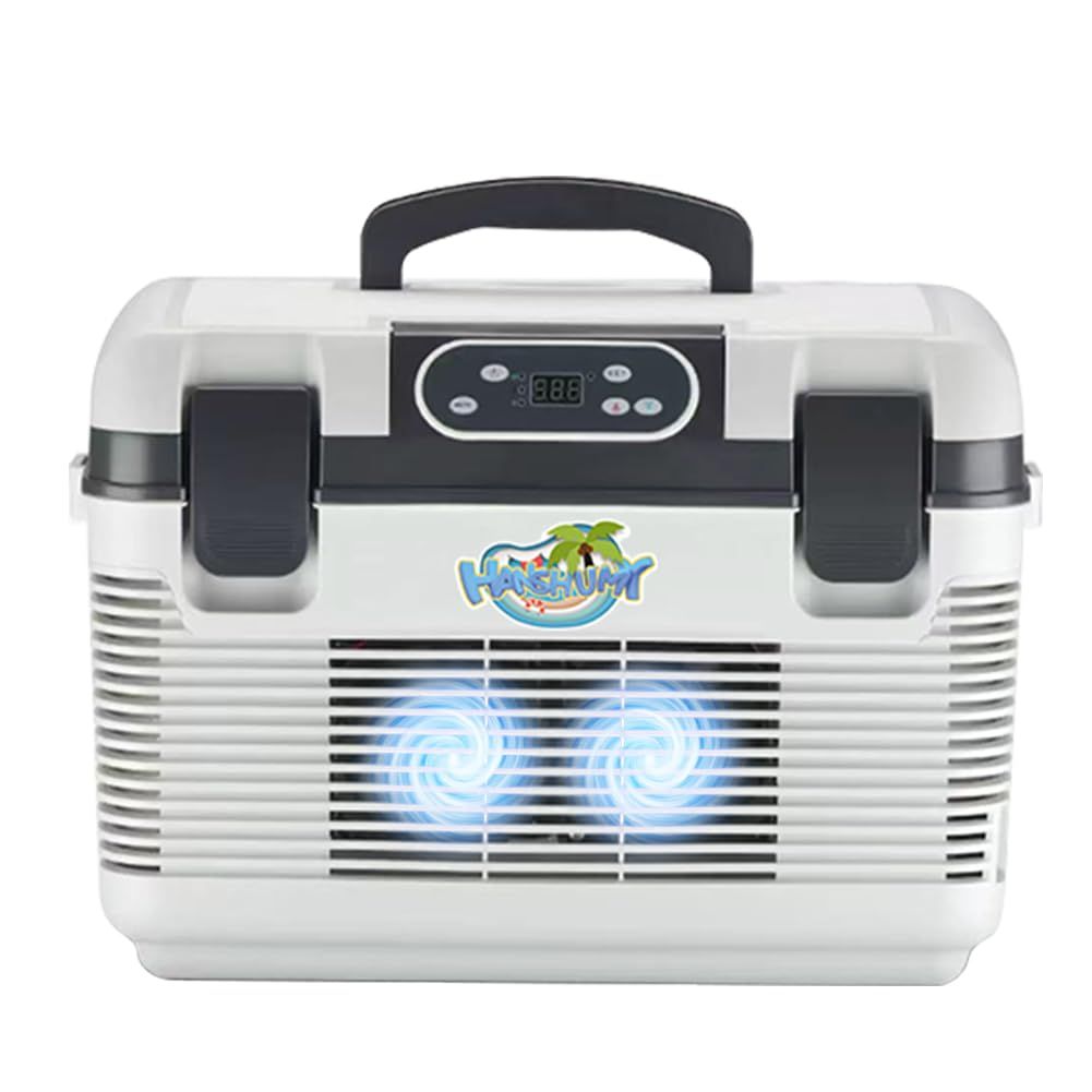 【冷蔵/保温 兼用】 14Lミニ冷温庫 DC12V・24V車載対応 -10℃?65℃広域温度調整 周囲温度比最大28℃冷却 静音 コンパクト設計 化粧品 飲料保存 ポータブル冷蔵庫 ホワイト★ 0cd7cccd